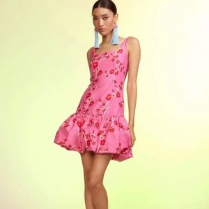 NWT Cynthia Rowley Delilah Tafetta Dress. Size 8